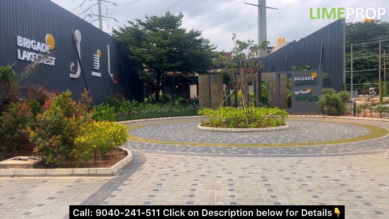 Brigade Lakecrest kr puram review -9040-241-511- Brochure, Price, Floor Plan, 3 bhk Model Flat