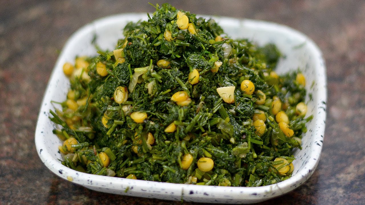 टिफीनसाठी झटपट बनवा शेपूची भाजी | Spicy Shepuchi Bhaji | Latika Nimbalkar