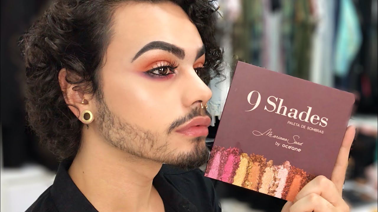 PALETA 9 SHADES MARI SAAD + PINCÉIS MS | TESTA PRA MIM?