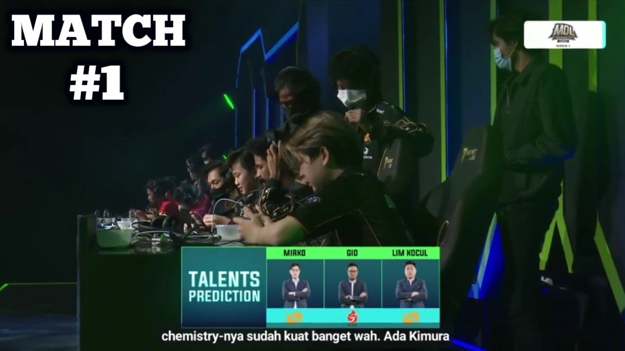 MDL Season 6 | Day 1 Match 1 AURA VS RRQ , Mobile Legends tournament