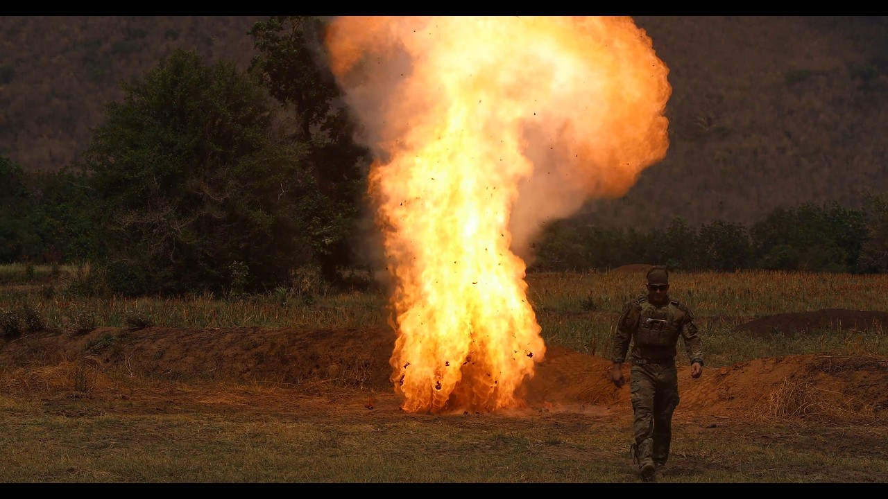 Mortars, Mortars and more Mortars with U.S. Soldiers in Thailand