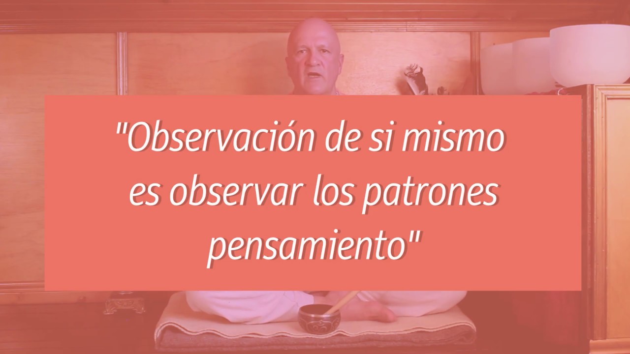 Auto-observaci&oacute;n