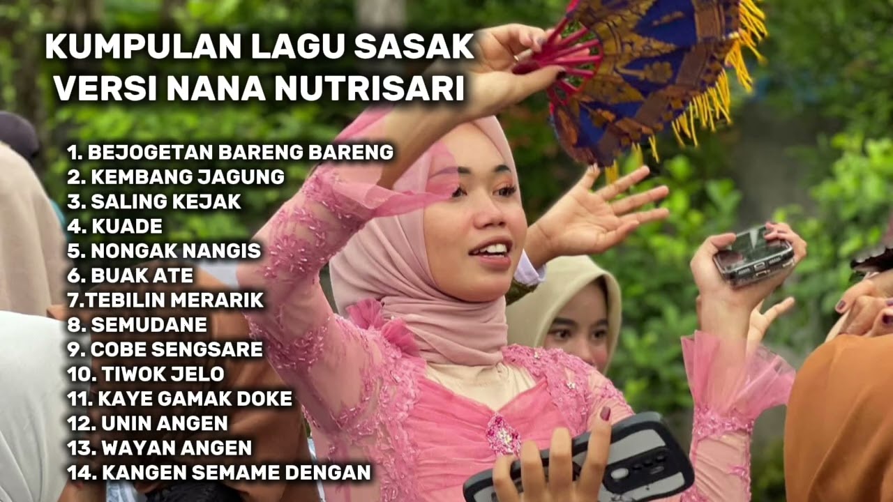 Kumpulqn lagu sasak nana nutrisari della musik amelia musik #cilokaksasak #lagusasakviral 