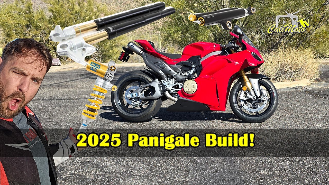 My 2025 Ducati Panigale V4 Build So Far — 5 Major Upgrades Installed!