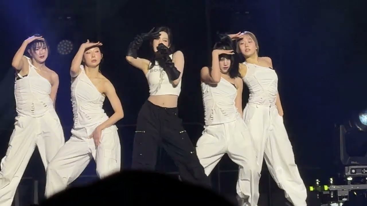 aespa - Bored (Ningning solo) fancam at SYNK: Parallel Line Tour Oakland 01-30-25