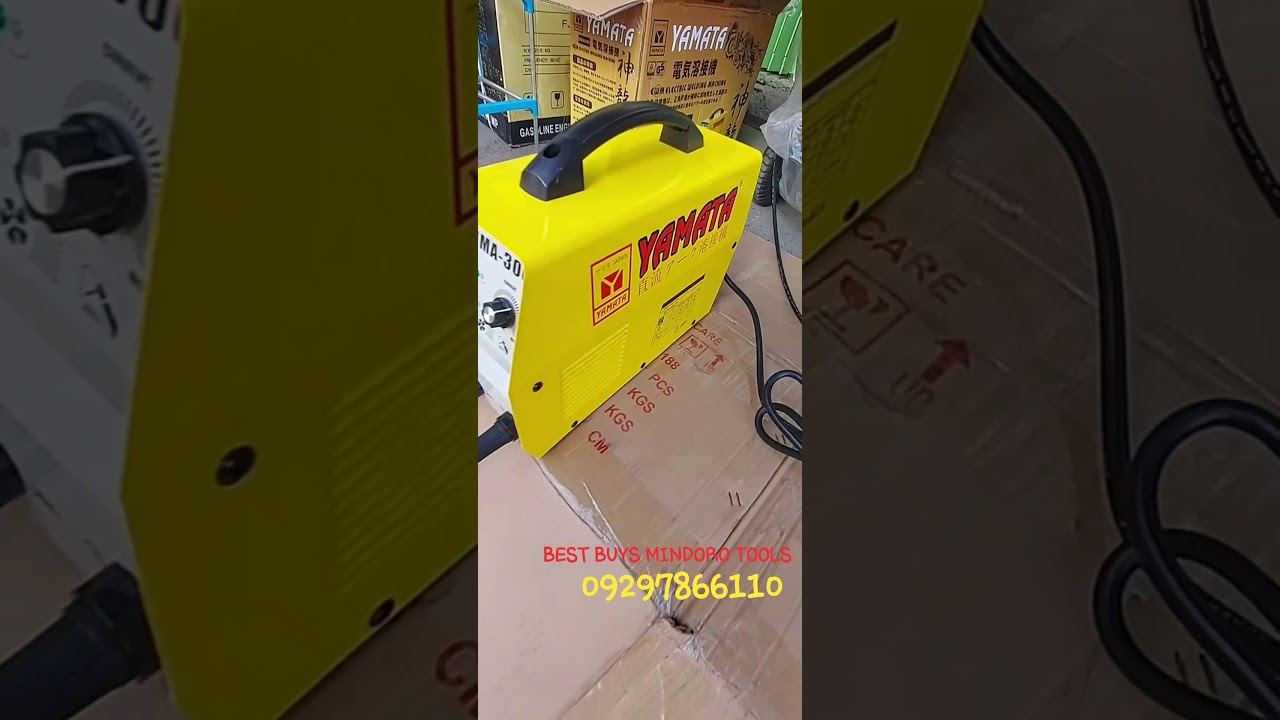 Yamata 300 amp welding machine actual testing, client request.
