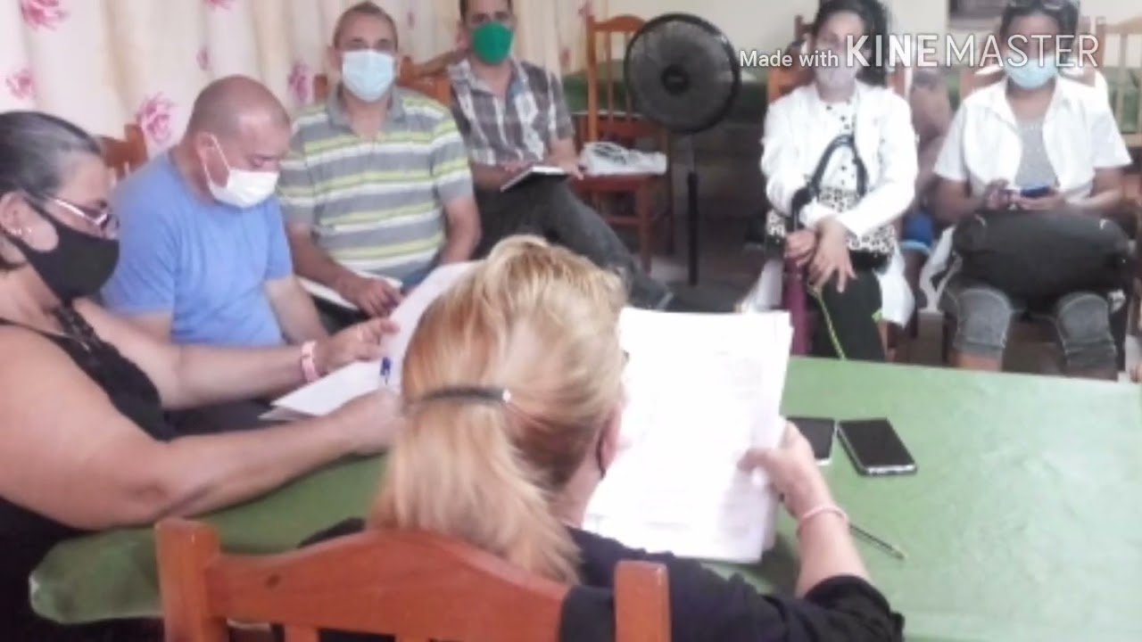 Reuni&oacute;n de trabajo del Consejo Popular Betancourt