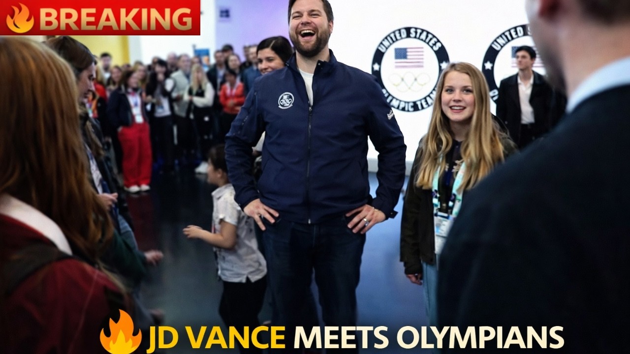 BREAKING: JD Vance Meets US Olympians, Delivers Lighthearted Remarks Ahead of Winter Games