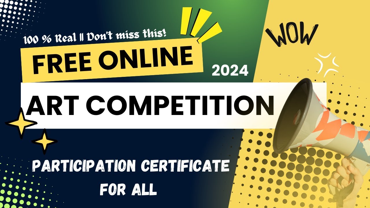 Free Online Competition 2024 🎨|| Art Contest 2024 || Drawing Competition