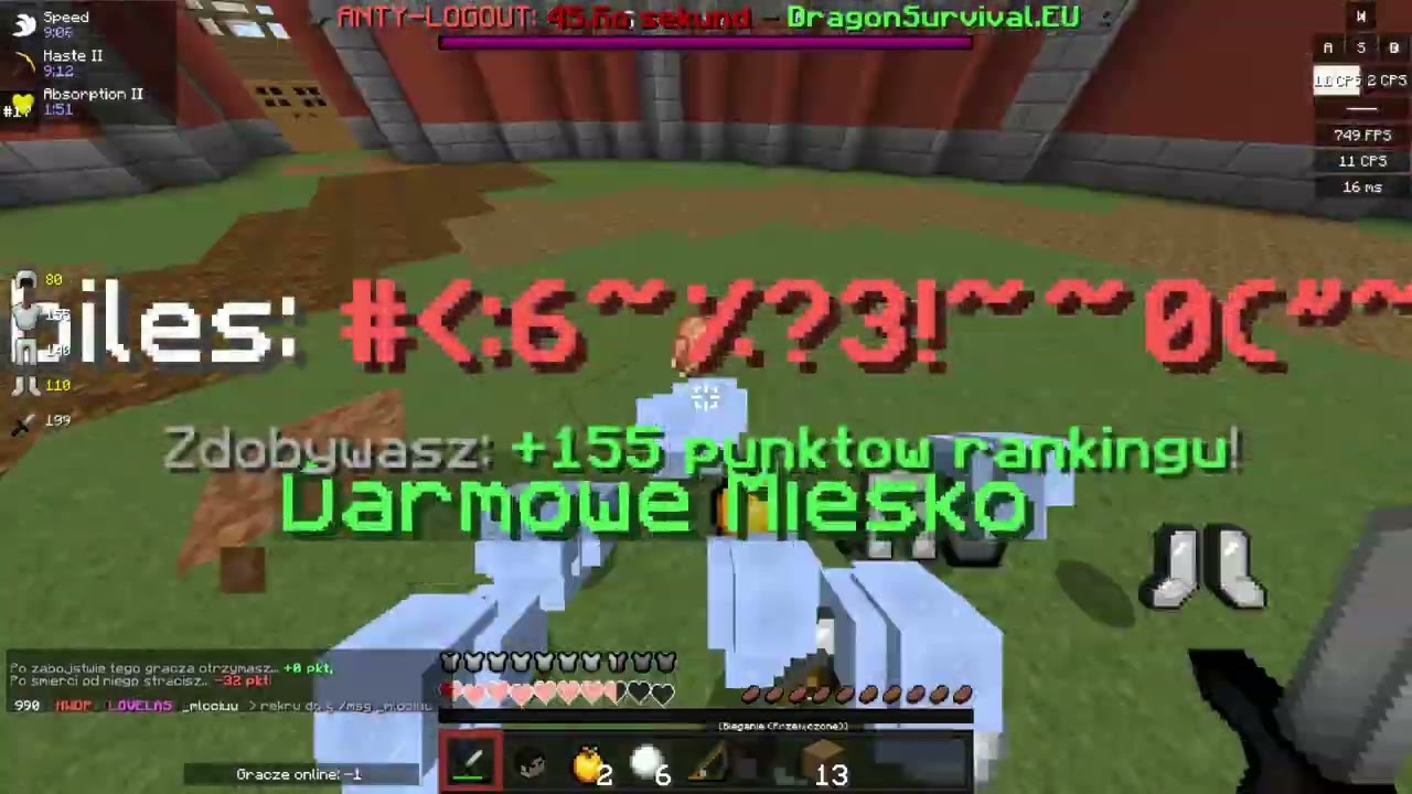 DRAGONSURVIVAL.EU  I TEPARKI I K3wcio pada i wydaje krzyk bitewny ,MESSI GOL  BIZZY