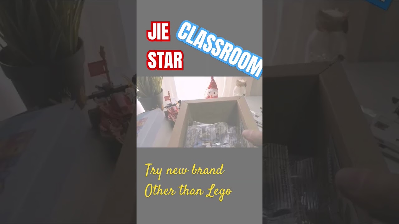 JIE STAR - Classroom, Unboxing. #shortsvideo #jiestar #toys #shorts