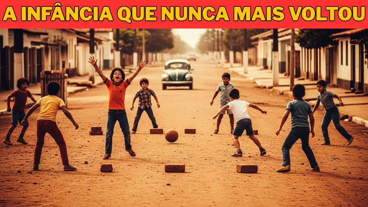 Como era BRINCAR NA RUA há 50 anos atrás? (Você não vai acreditar!)