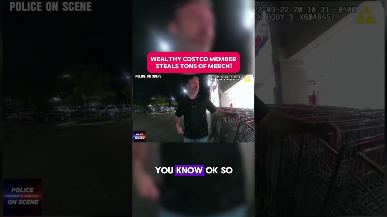 Покупательница в Costco попалась на жадности! [👇ПОЛНОЕ ВИДЕО] #арест #нагруднаякамера #полиция