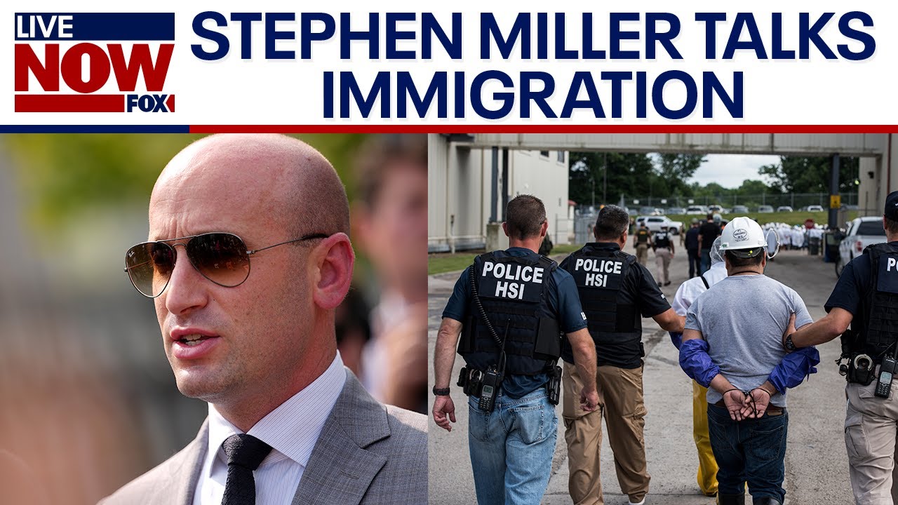 Stephen Miller reacts to ICE updates