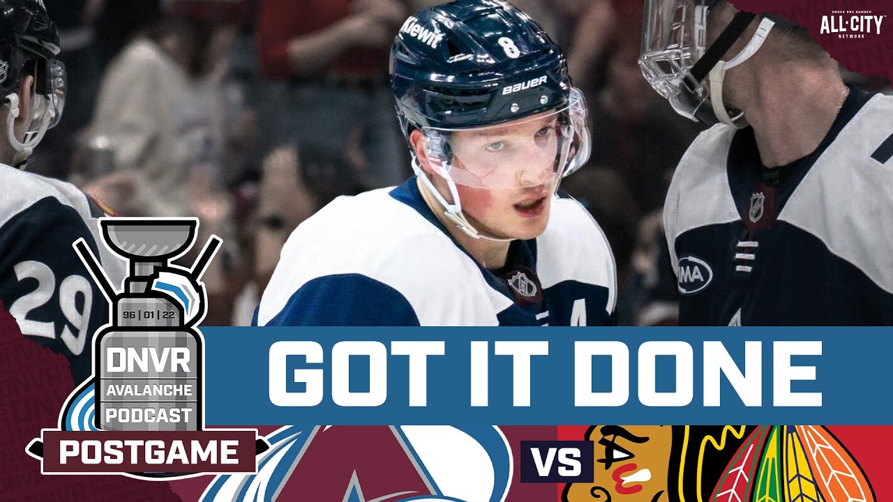 Makar rises to the occasion as the Avalanche handle Chicago Blackhawks | DNVR Avalanche Postgame