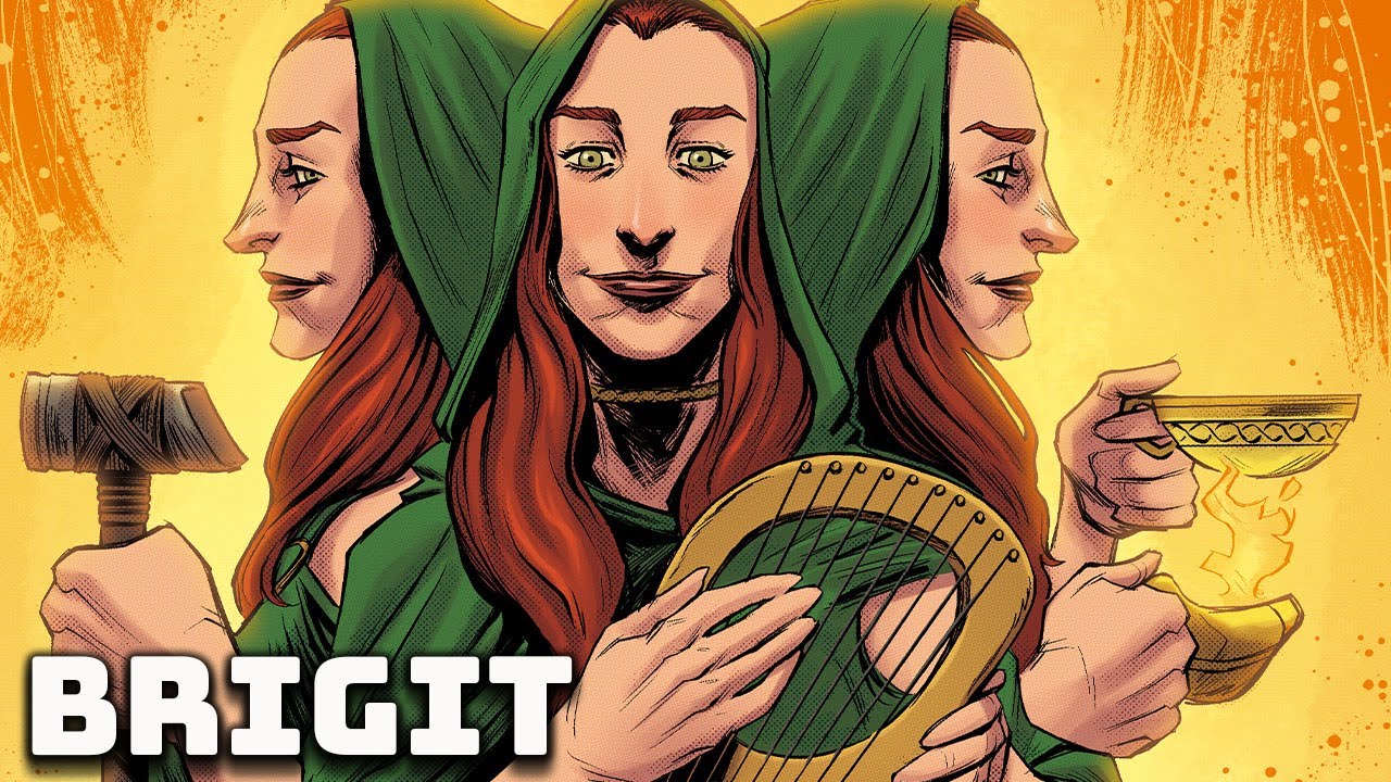 Brigit - La Déesse Celtique des Flammes - Mythologie Celtique - Histoire et Mythologie en BD