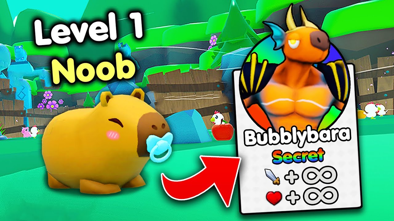 Начинаем заново как НУБ с ЛУЧШИМ СЕКРЕТОМ в Capybara Evolution! (Roblox)