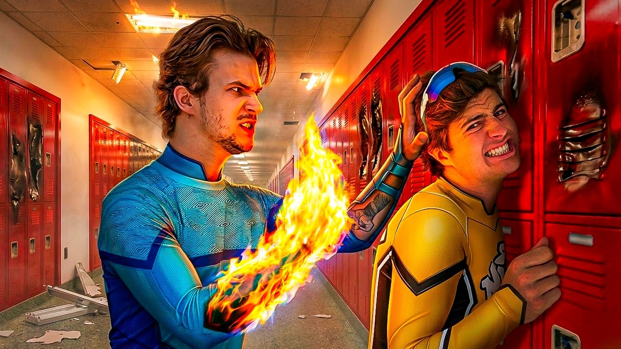 VOLTEI PARA A ESCOLA DE SUPER HERÓIS! (FUI EXPULSO?)