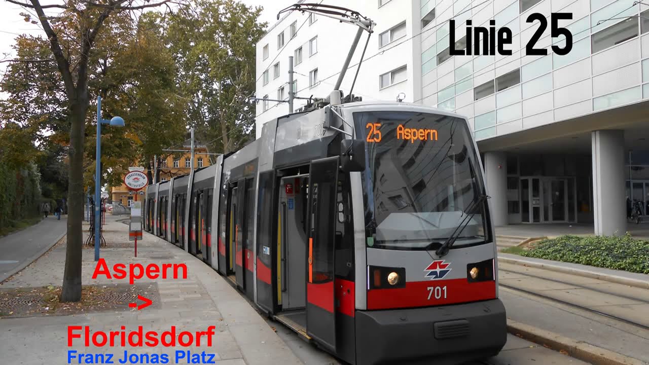 Linie 25 Oberdorfstraße - Floridsdorf