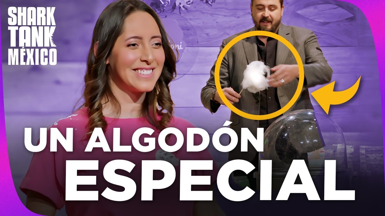 ¡Un algodón de azúcar de solo 40 calorías! | Shark Tank México