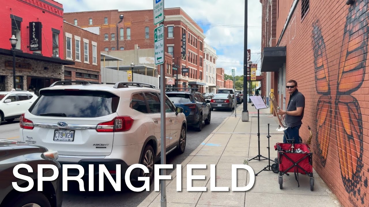 SPRINGFIELD [4K] - Downtown, Missouri
