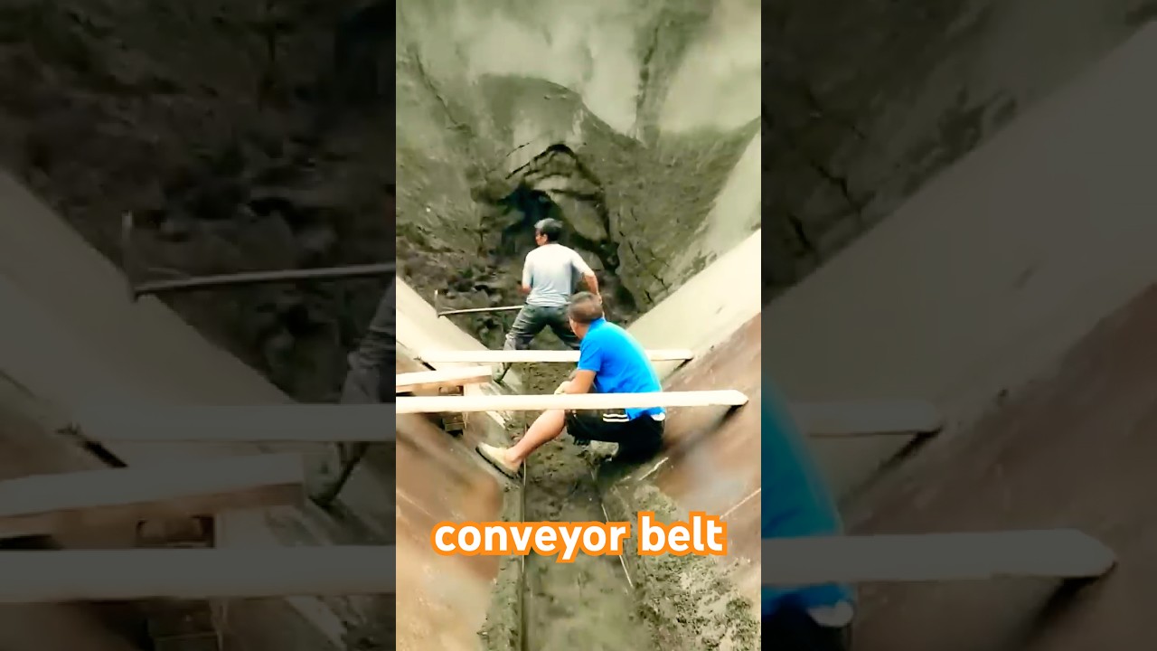 Amazing river sand loading work process