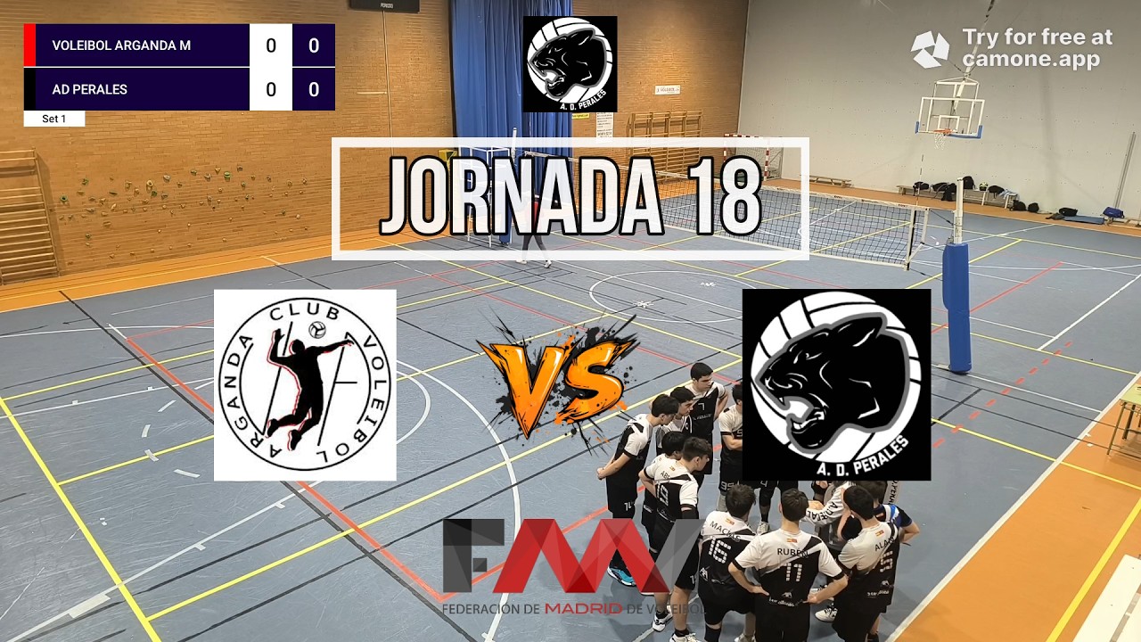 J18 VOLEIBOL ARGANDA M VS AD PERALES