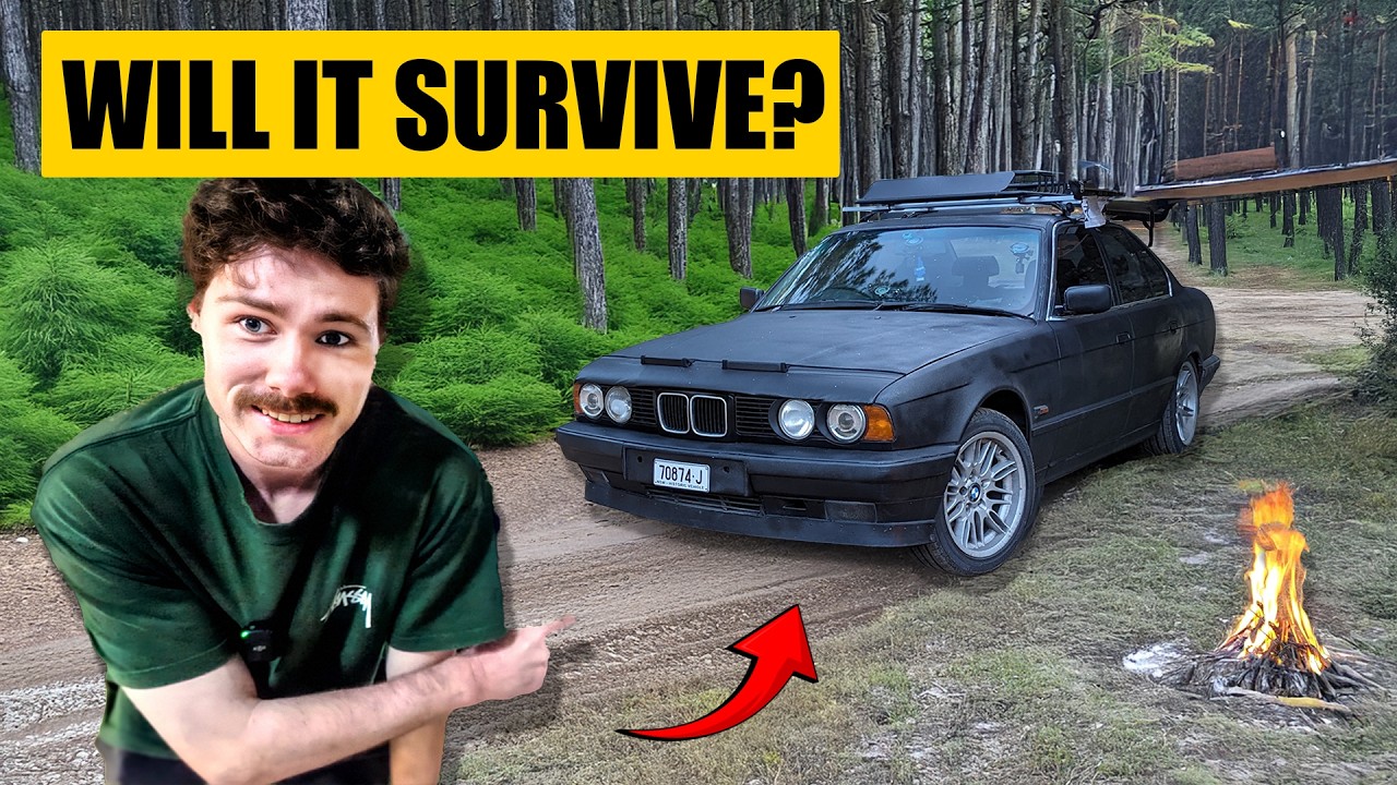 I Took My Classic BMW Offroad Camping!