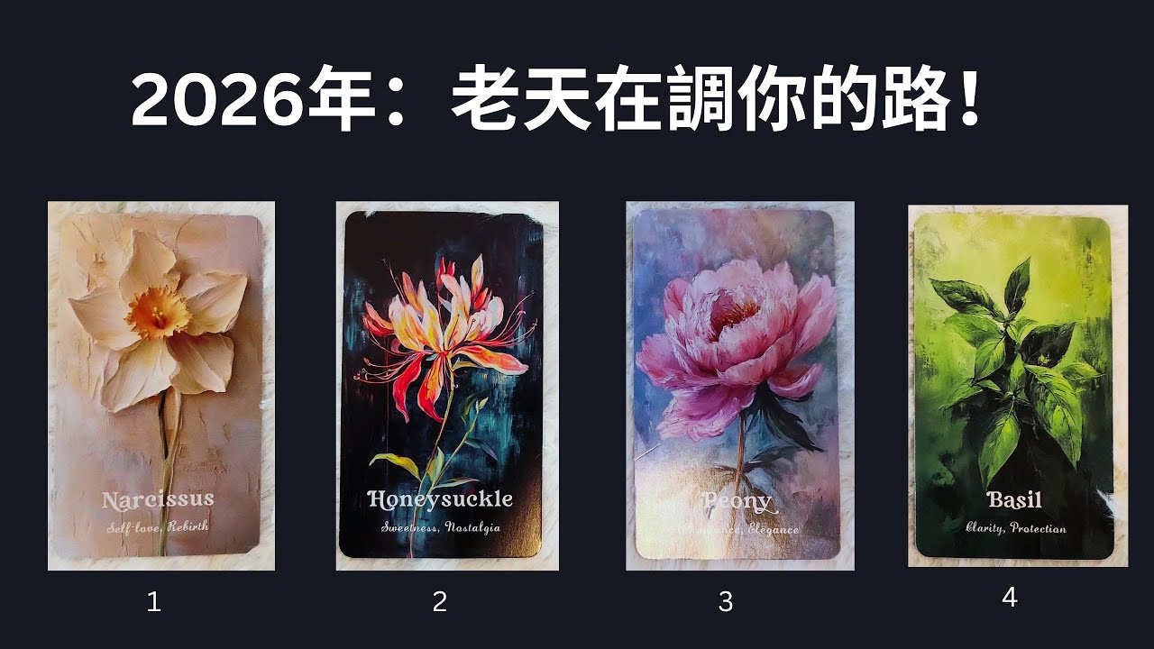 CC字幕｜《2026，你的命運要大轉彎了！請做好心理準備》💥☄️💥