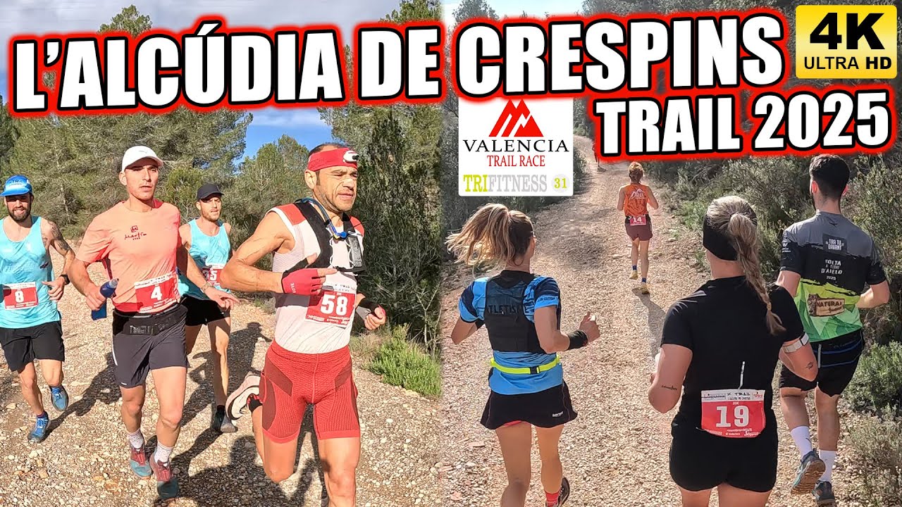 TRAIL ALCUDIA DE CRESPINS 2025 🏆 CLASIFICACIÓN DESDE EL RECORRIDO | TRIFITNESS31 VALENCIA TRAIL RACE