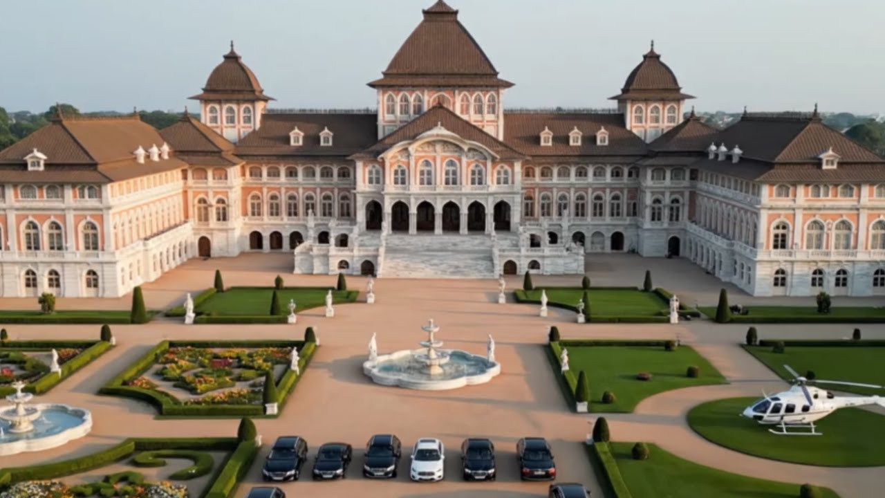 Inside the World's $100 Million Brown-White-Pink Royal Palace | Ultimate Ultra-Luxury Tour