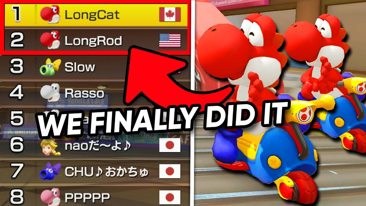 Команда любителей Mario Kart, о которой вы все просили...