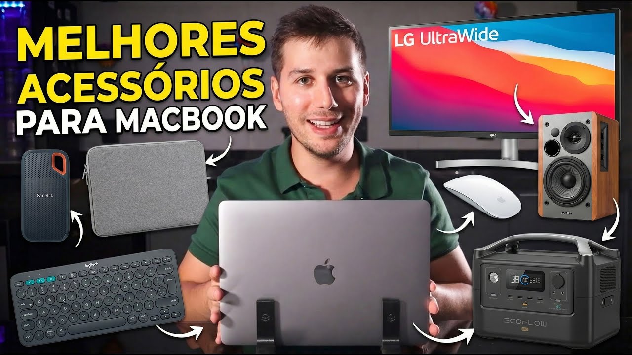 Os Melhores Acessórios Para MacBook - de R$ 30,00 a R$ 5.000,00