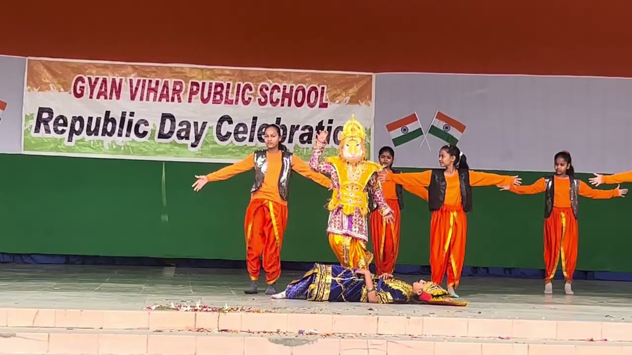 Dashavatar dance , Republic day dance, Gyan Vihar Public School