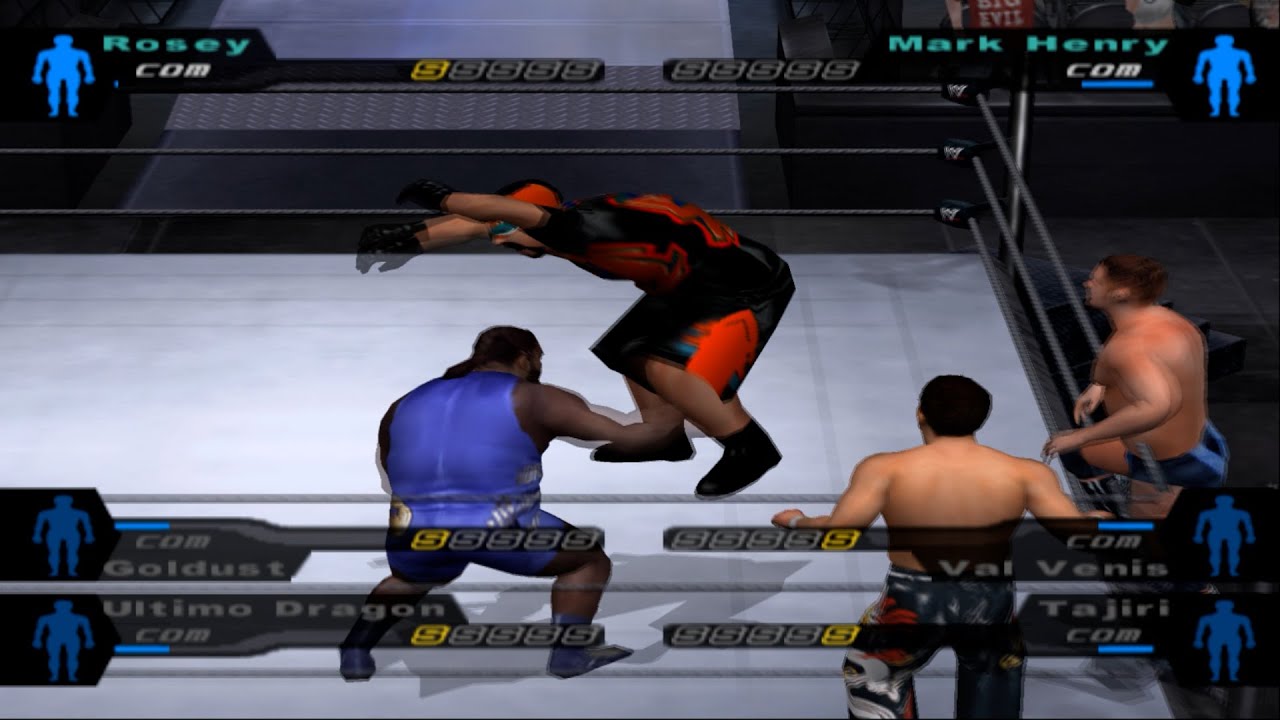 😱 UNSTOPPABLE Chaos! Rosey, Goldust & Ultimo Dragon vs Mark Henry Val Venis Tajiri | HCTP