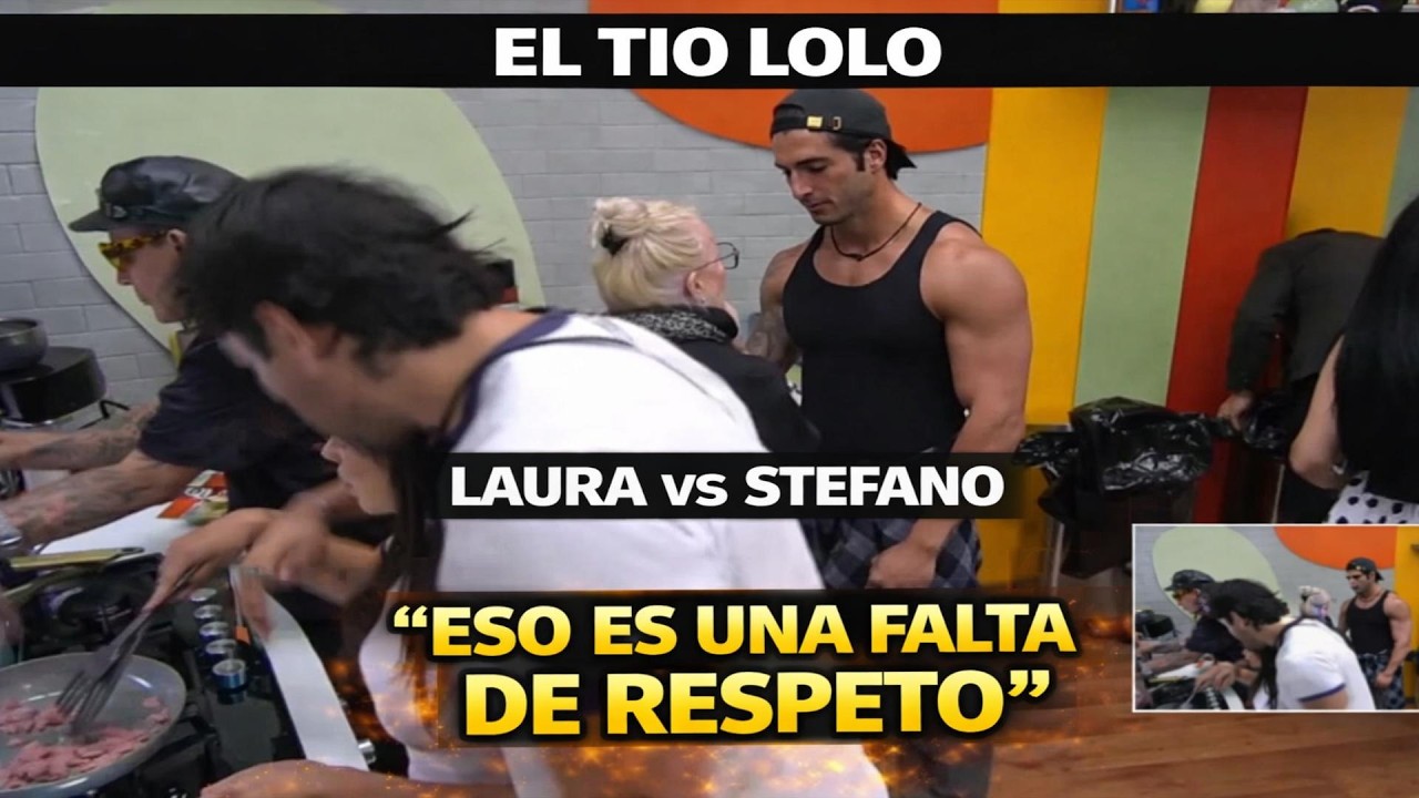 STEFANO SE DEFIENDE TRAS SER ACUSADO POR LAURA FALTA DE RESPETO EL TIO LOLO LA CASA DE LOS FAMOSOS 6