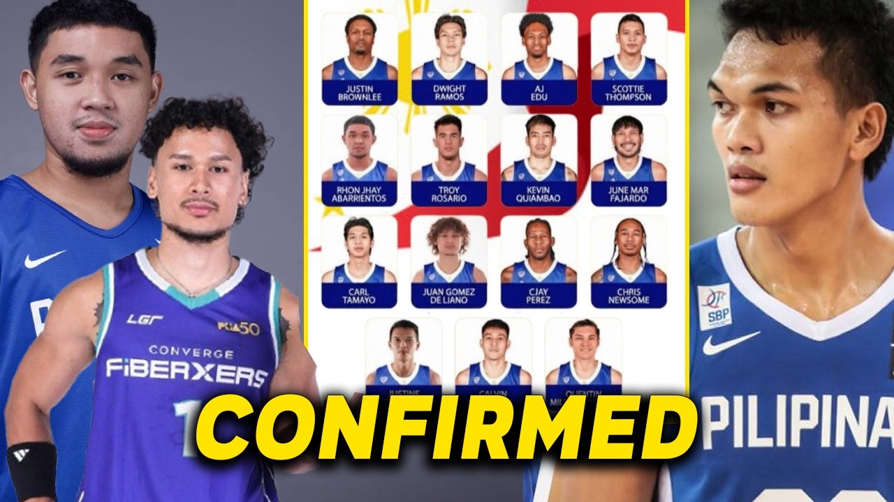 CONFIRMED! GILAS OFFICIAL 11 VS NEW ZEALAND! PAPASOK KAYA SINA RJ, JDL, AT BALTI