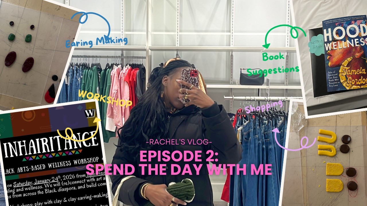 Come With Us to a Black Wellness Workshop 🖤 | Sister Day Out Vlog