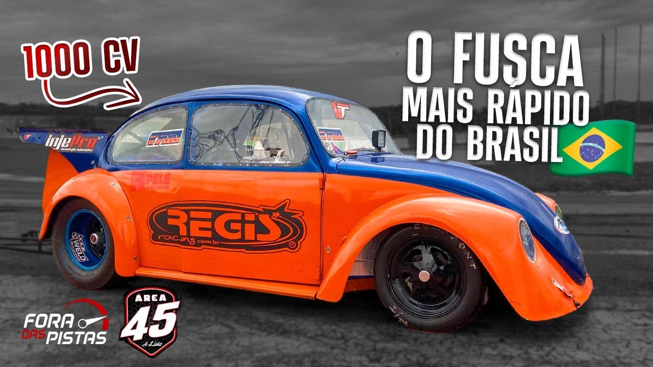 O FUSCA FLT mais rápido do Brasil em busca do 4 segundos!