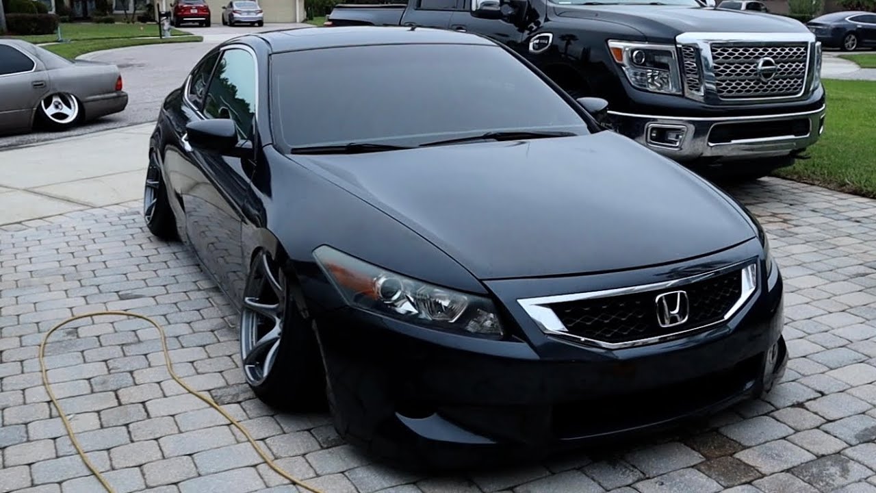 HONDA ACCORD BIG FRONT CAMBER -15 (￼Tilted Spindles/Extended Lowers)