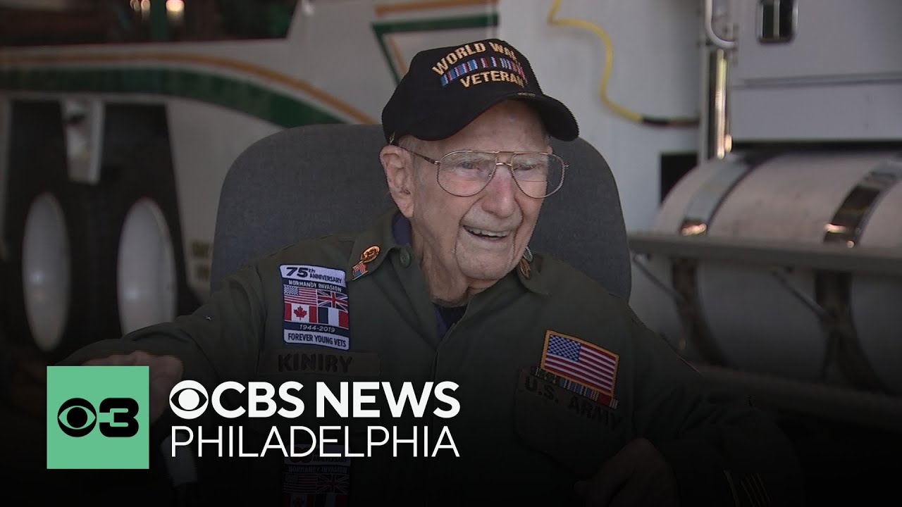 102-year-old WWII veteran from New Jersey returning to Normandy for D-Day anniversary
