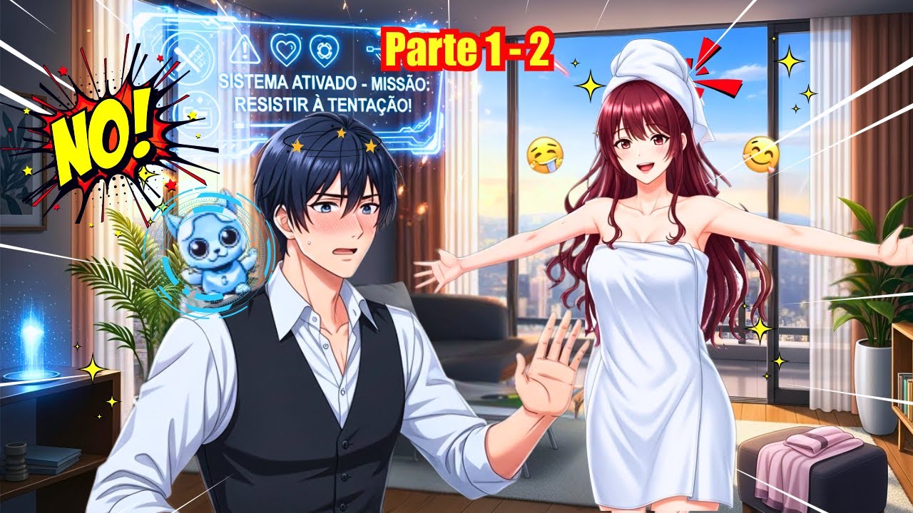 🎀[ P1 - 2 ] Bêbado, Dormi no Quarto da Mãe da Ex e um Sistema Misterioso Mudou Minha Vida | Manhwa