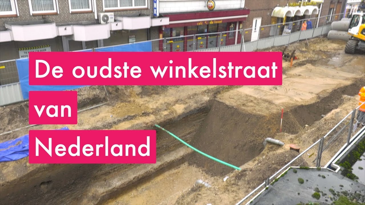 Opgraving Romeinse weg Cuijk