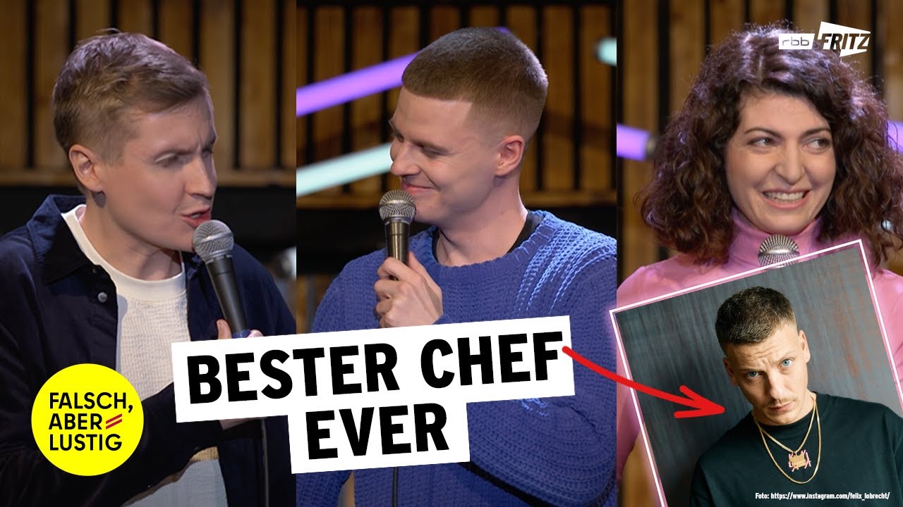 Wer ist Felix Lobrecht? | falsch, aber lustig | Till Reiners, Filiz Tasdan, Alex Stoldt