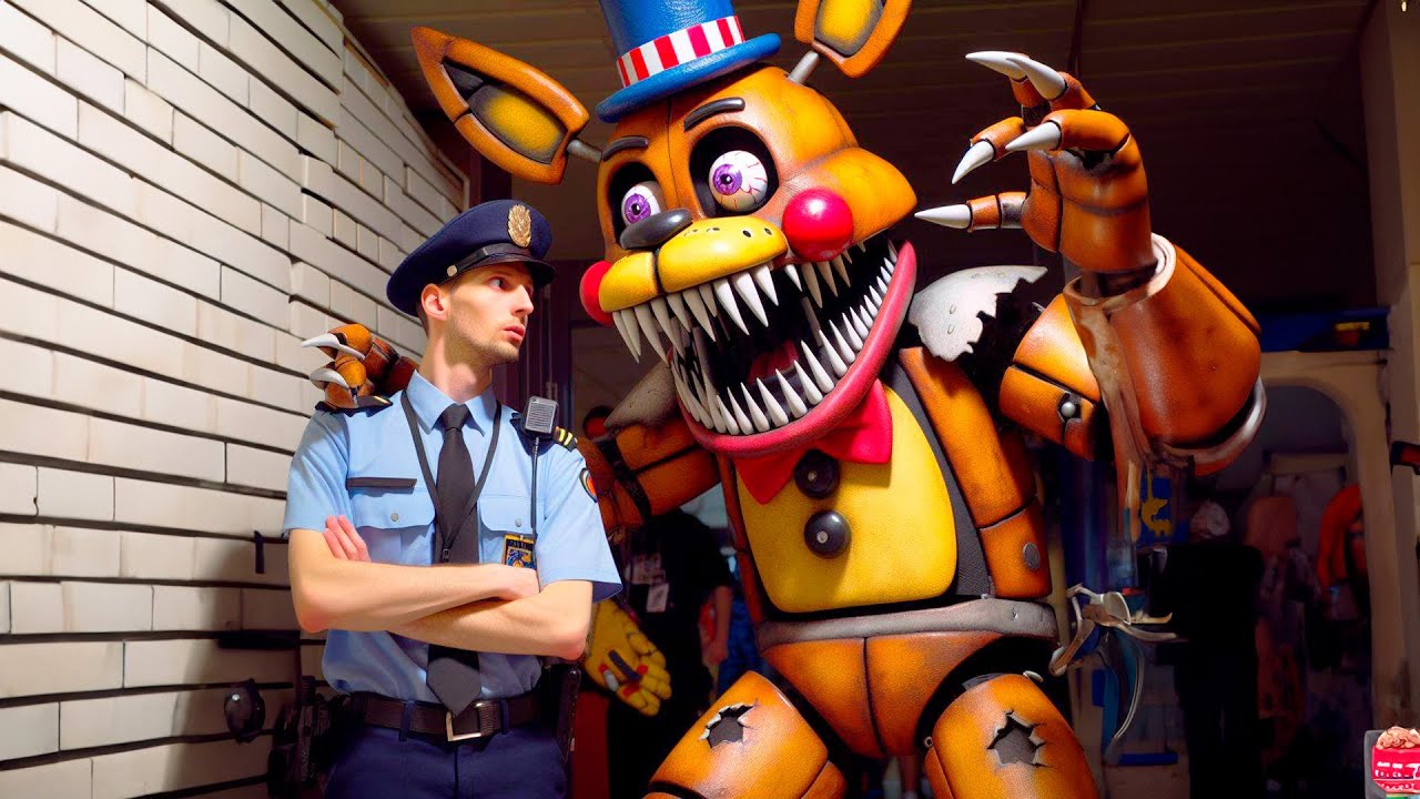 АНИМАТРОНИКИ ПУГАЮТ ОХРАННИКА FNAF COOP ► Garry's Mod