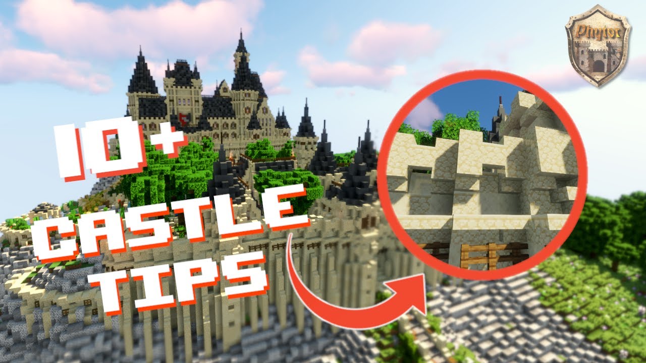 Minecraft: как спланировать и построить средневековый замок — более 10 советов для реалистичного ...