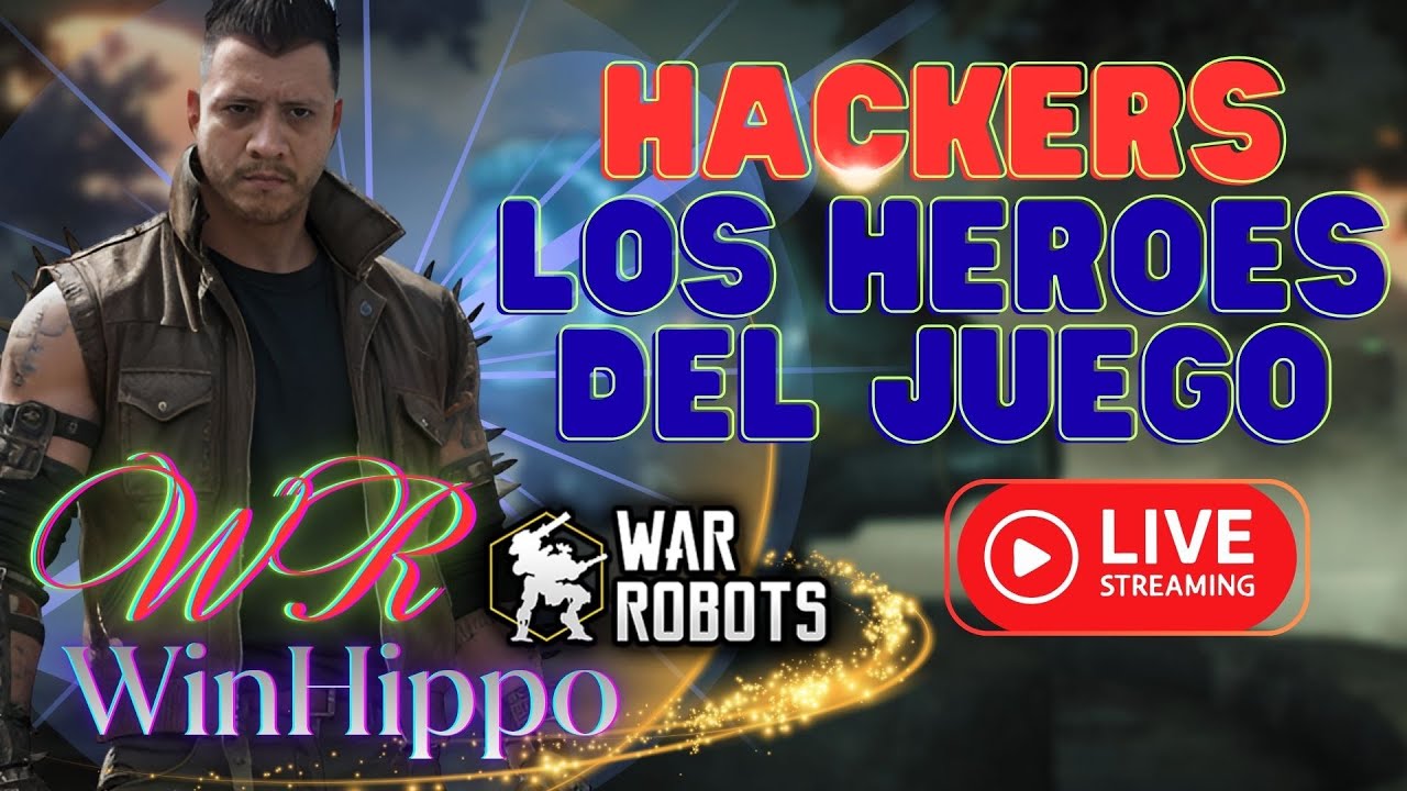 😎Hacker Heroes o Villanos 🤑 Tenoch WaR Robots 😜  #WRWinHippo 🤖 #tenochwar #warrobots #gaming