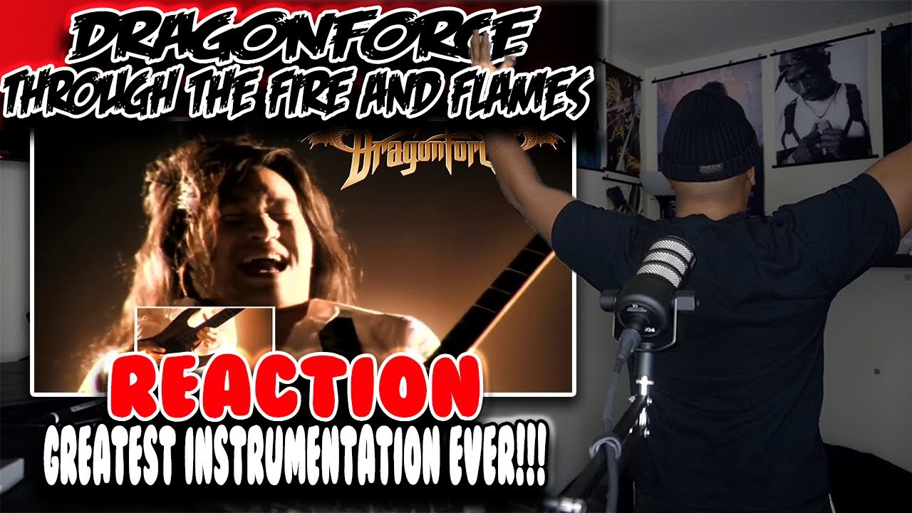 NOBODY HAS BETTER GUITARIST!! DragonForce ( Through the Fire and Flames ) | REACTION