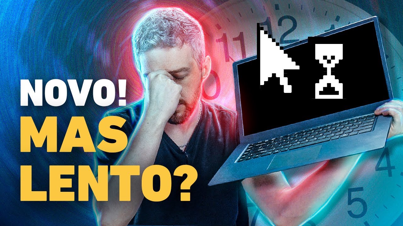 Notebook LENTO? Travando? DEMORA LIGAR? Como melhorar o desempenho e deixar mais r&aacute;pido mesmo NOVO