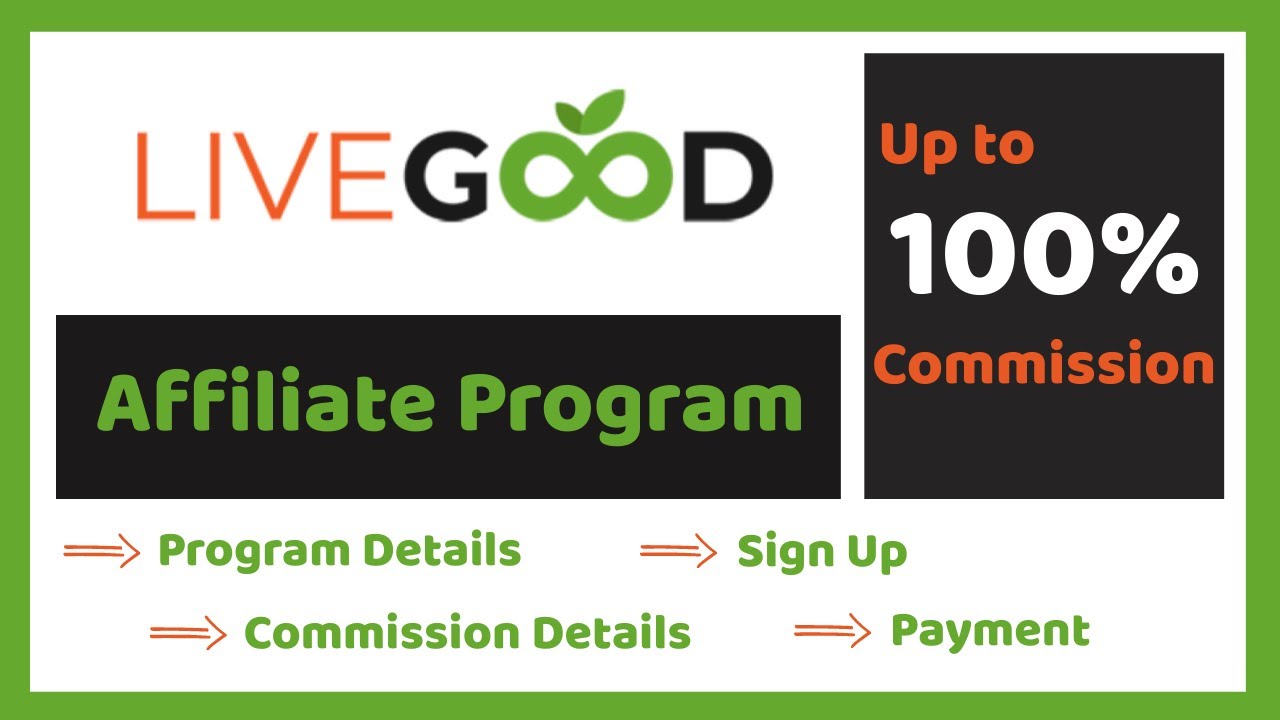 LiveGood Affiliate Program [2026] | Earn Money from LiveGood